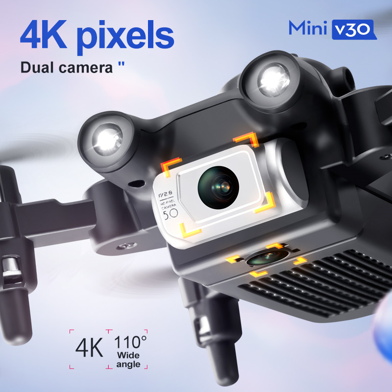 Mini V30 WiFi FPV Drone With 4 - Drone Racing Camera review and price
