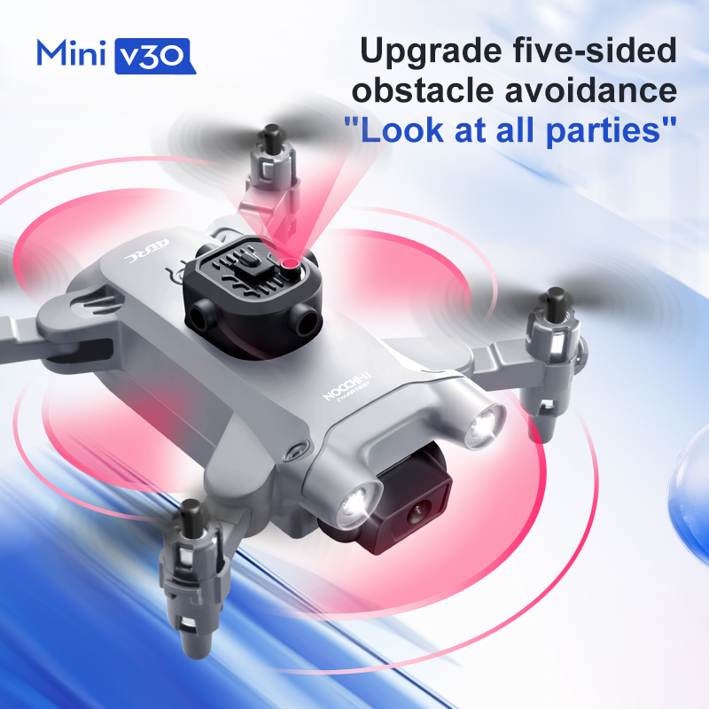 Mini V30 WiFi FPV Drone With 4 - Drone Racing Camera review and price