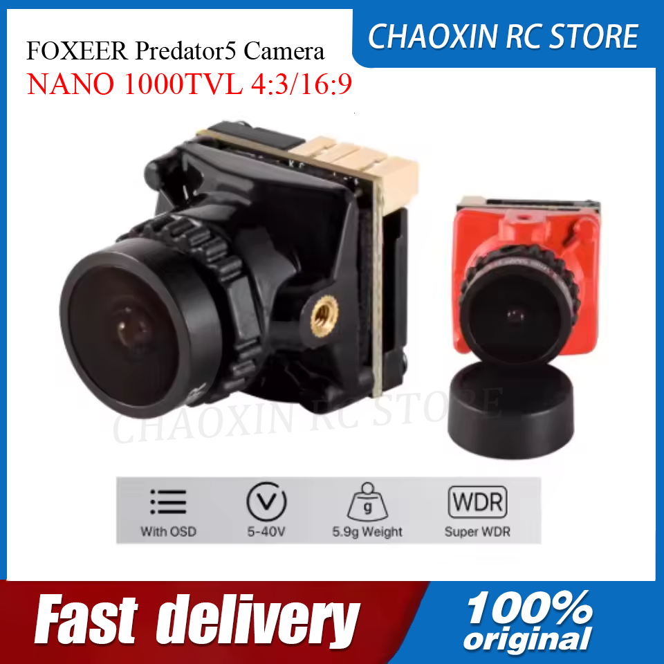 FOXEER Predator5 Camera NANO 1 - Drone Racing Battery review and price