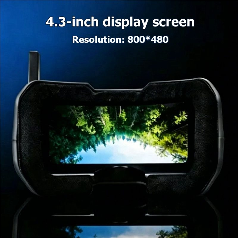 AA84 HGLRC VR001 5.8G FPV Gogg - Drone Racing Goggles review and price